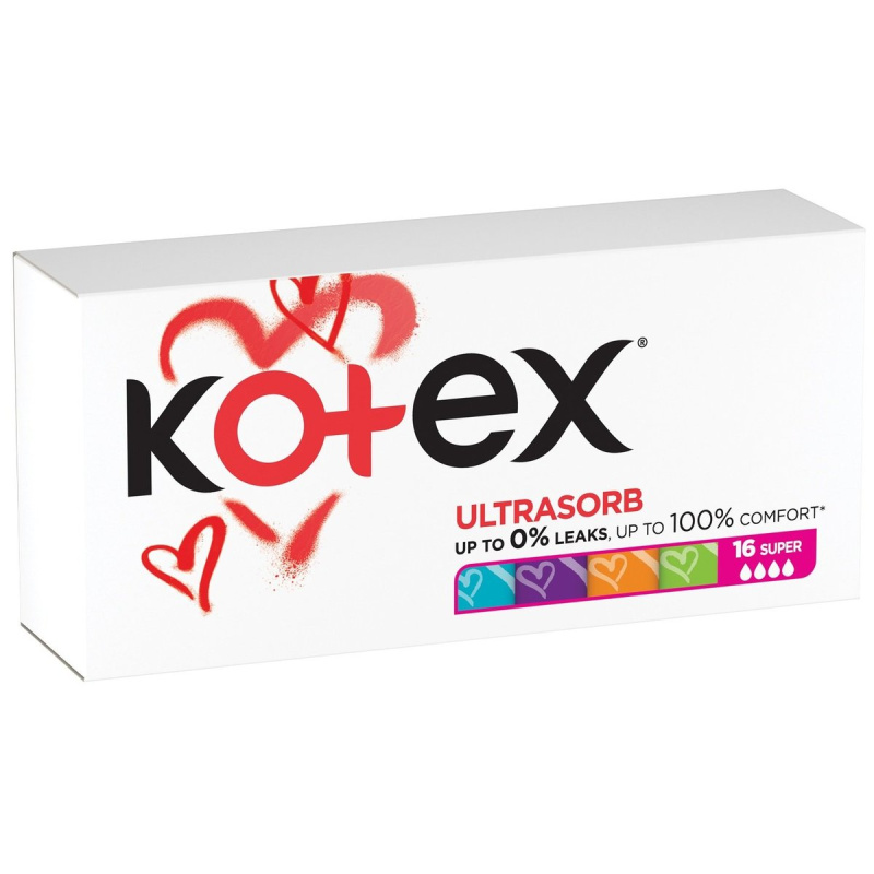 Kotex® Tampony Ultra Sorb Super