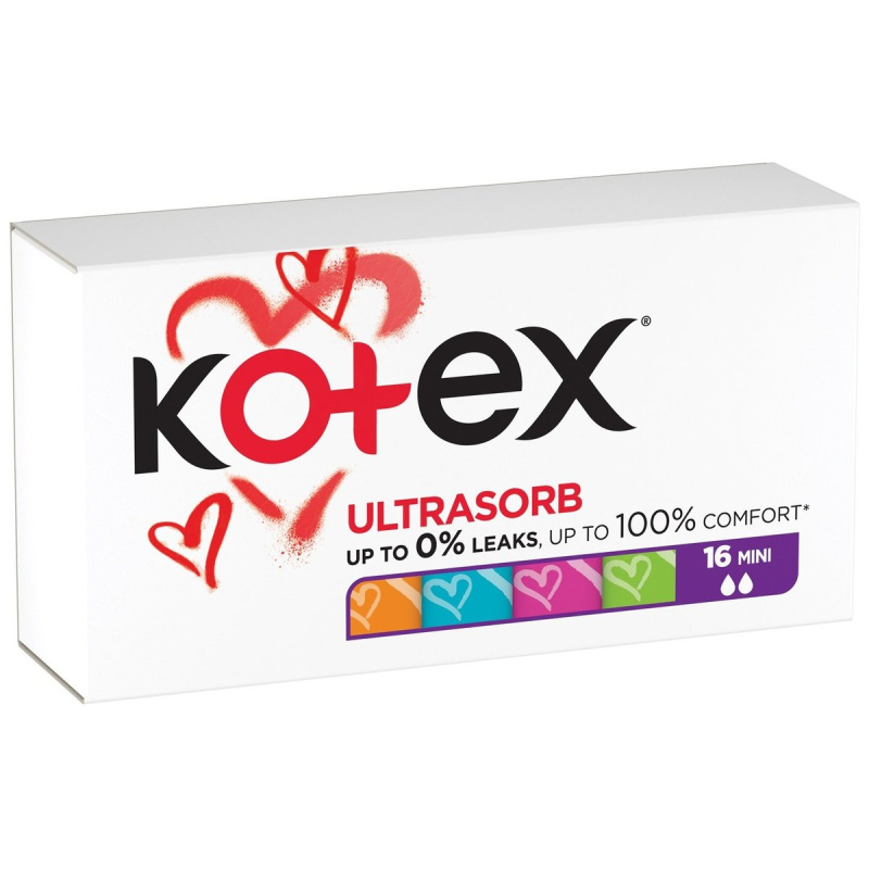 Kotex® Tampony Ultra Sorb Mini