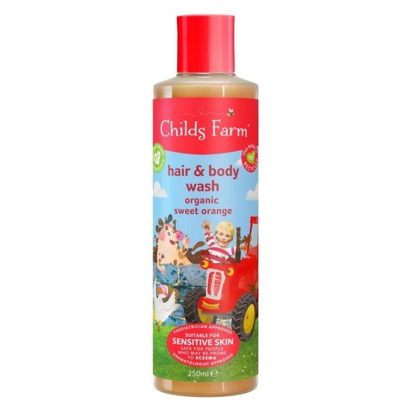Childs Farm Hair & Body Wash mycí emulze na tělo a vlasy pro děti Sweet Orange 250 ml