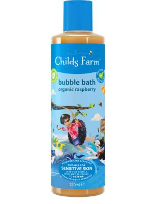 Childs Farm Bubble Bath bublinková koupel a mycí gel Raspberry 250 ml