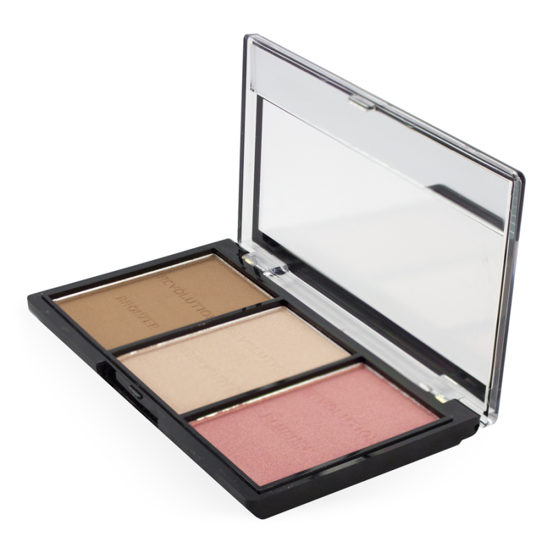 Makeup Revolution Ultra Sculpt & Contour paleta na kontury obličeje odstín Ultra Fair C01 11 g