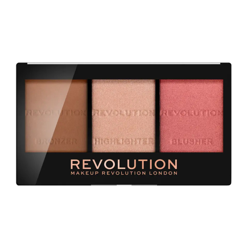 Makeup Revolution Ultra Sculpt & Contour paleta na kontury obličeje odstín Ultra Fair C01 11 g