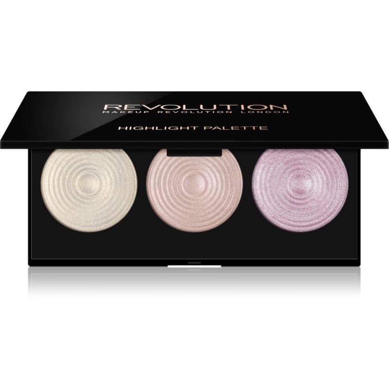 Makeup Revolution Highlight paleta rozjasňujících pudrů 15 g