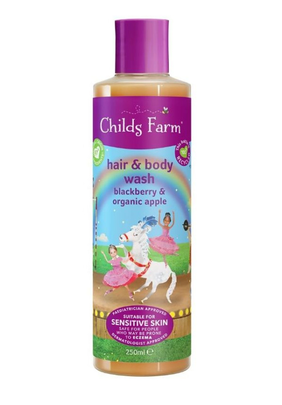 Childs Farm Hair & Body Wash mycí emulze na tělo a vlasy Blackberry & Organic Apple 250 ml