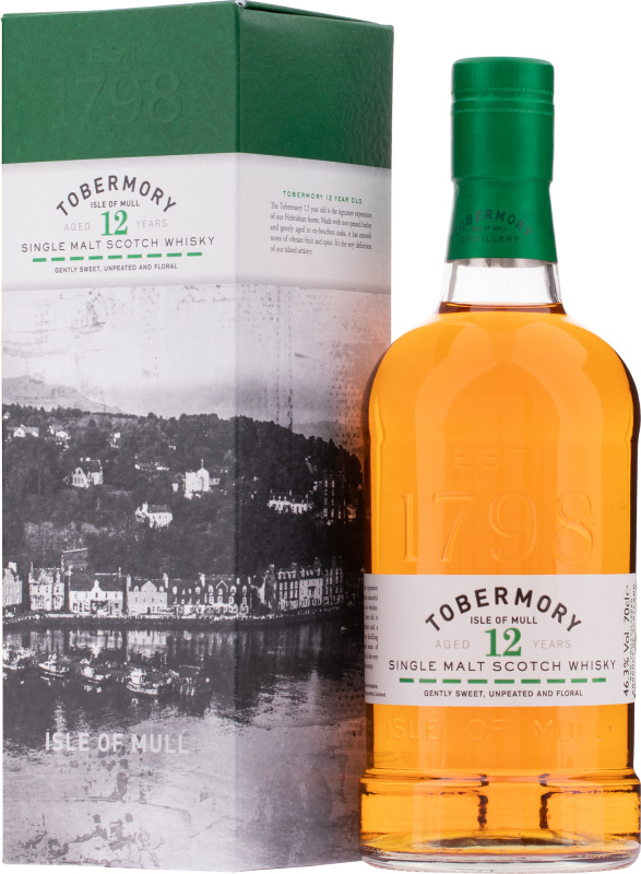 Tobermory 12 yo 46,3 % 0,7 l