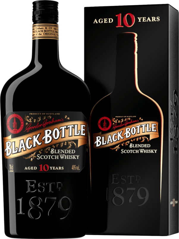 Black Bottle 10 letá 40% 0,7l