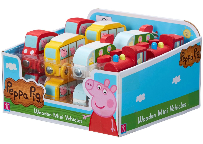 Character Prasátko Peppa Dřevěné letadlo