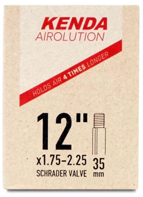 duše KENDA Airolution 12x1,75-2,25 (45/58-203) AV 35 mm Barva: ventil AV, Velikost: 12"