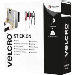 Velcro Páska se suchým zipem extra pevná nalepovací 50 mm x 5m černá VEL-EC60243 - 25.16.5538
