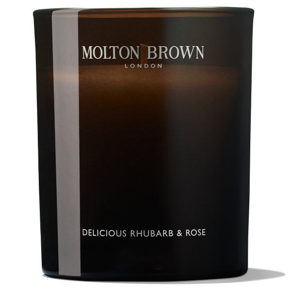Molton Brown Rhubarb & Rose Candle vonná svíčka 190 g