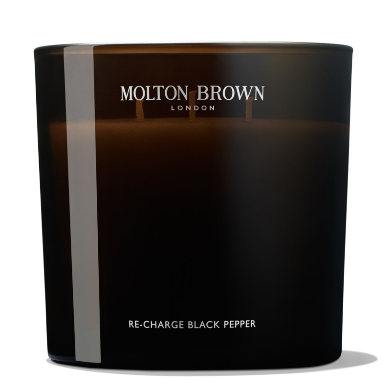 Molton Brown Re-charge Black Pepper Candle vonná svíčka koriandr a černý pepř 600 g