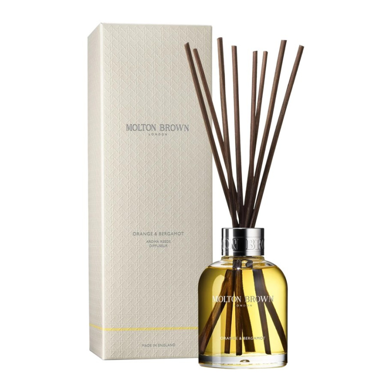 Molton Brown Orange & Bergamot Aroma Reeds aroma difuzér s náplní 150 ml