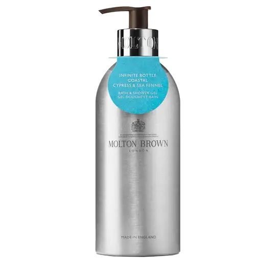 Molton Brown Coastal Cypress & Sea Fennel sprchový a koupelový gel 400 ml