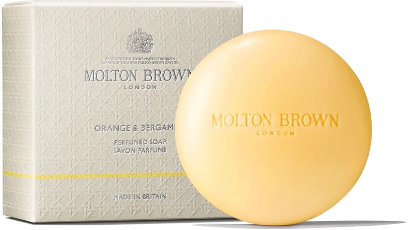 Molton Brown Orange & Bergamot Perfumed Soap tuhé mýdlo na ruce a tělo 150 g