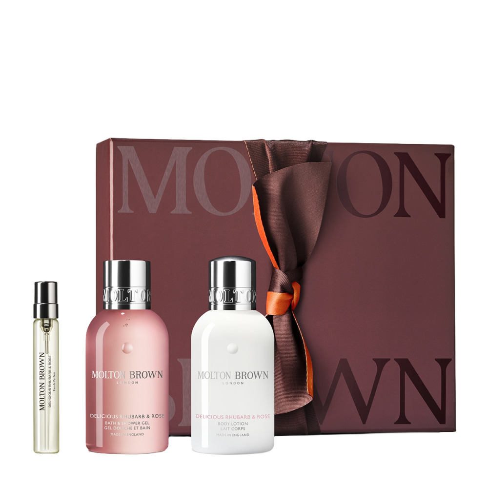 Molton Brown Dárková sada Rhubarb & Rose Layering Set