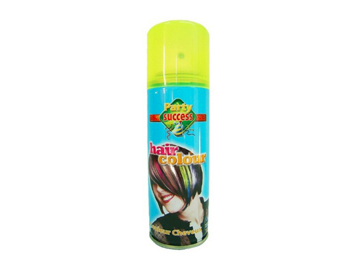 Barevný vlasový sprej  žlutý 125ml