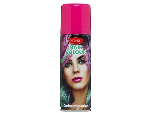 Barevný vlasový sprej Pink -  růžový 125ml