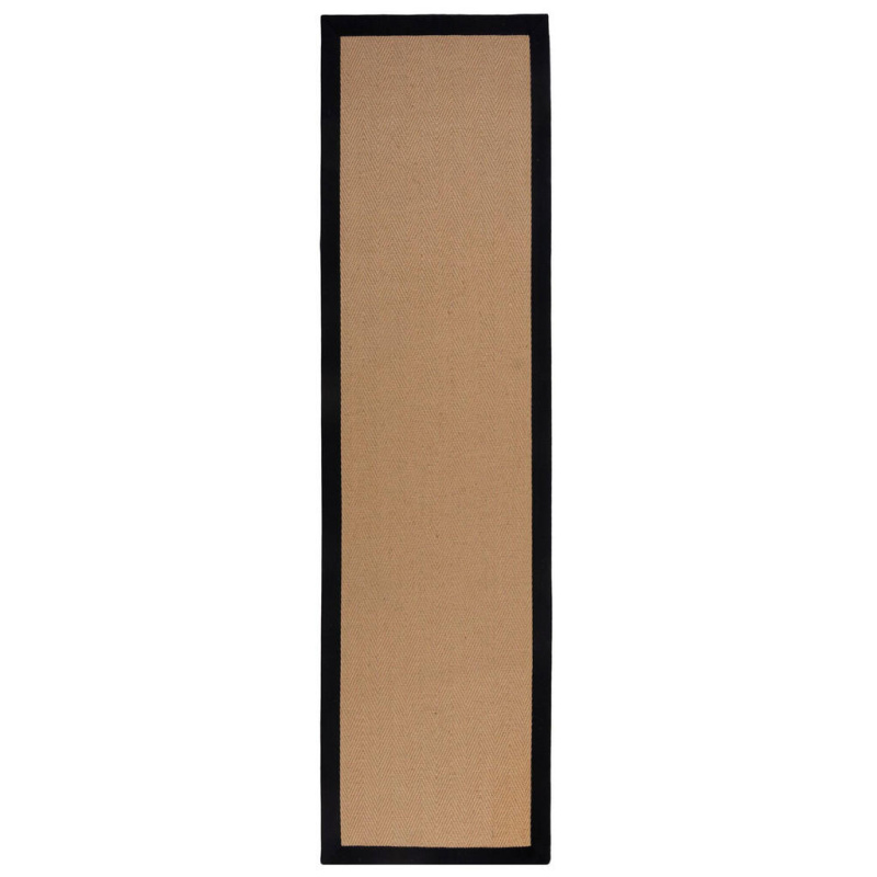 Flair Rugs BĚHOUN, 60/600 cm černá