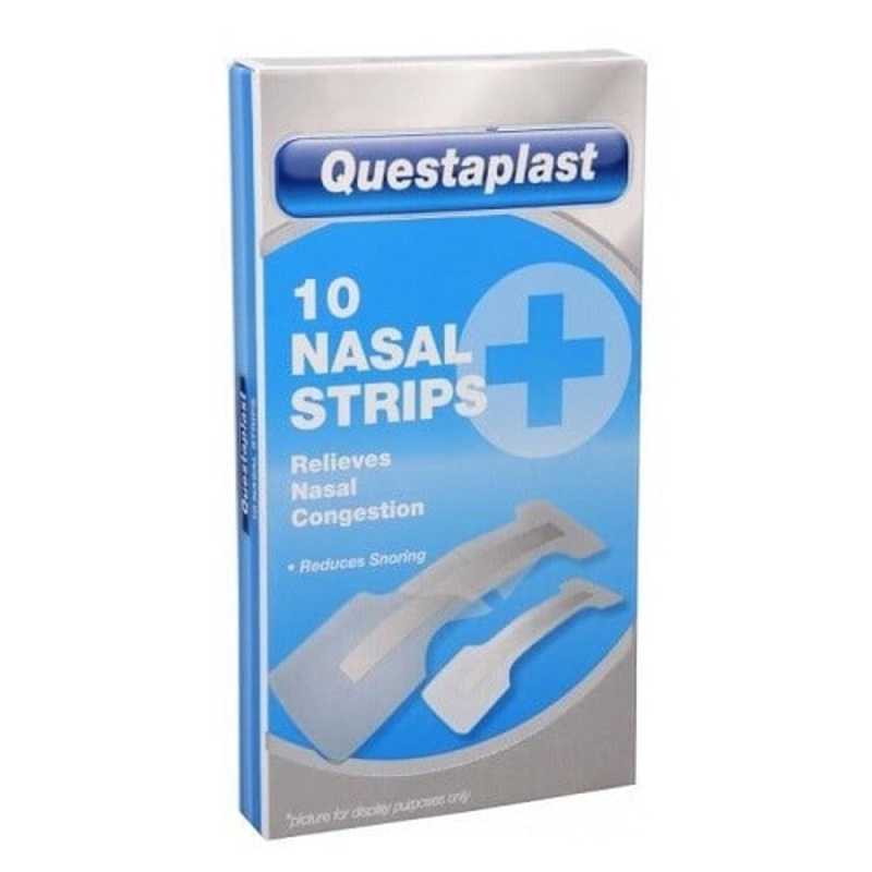 QUESTAPLAST Náplast proti chrápání 10 kusů