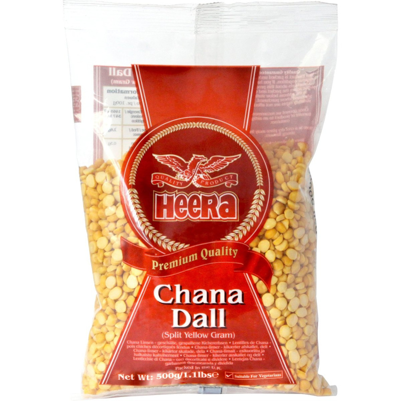Heera Cizrna loupaná půlená (Chana dall)