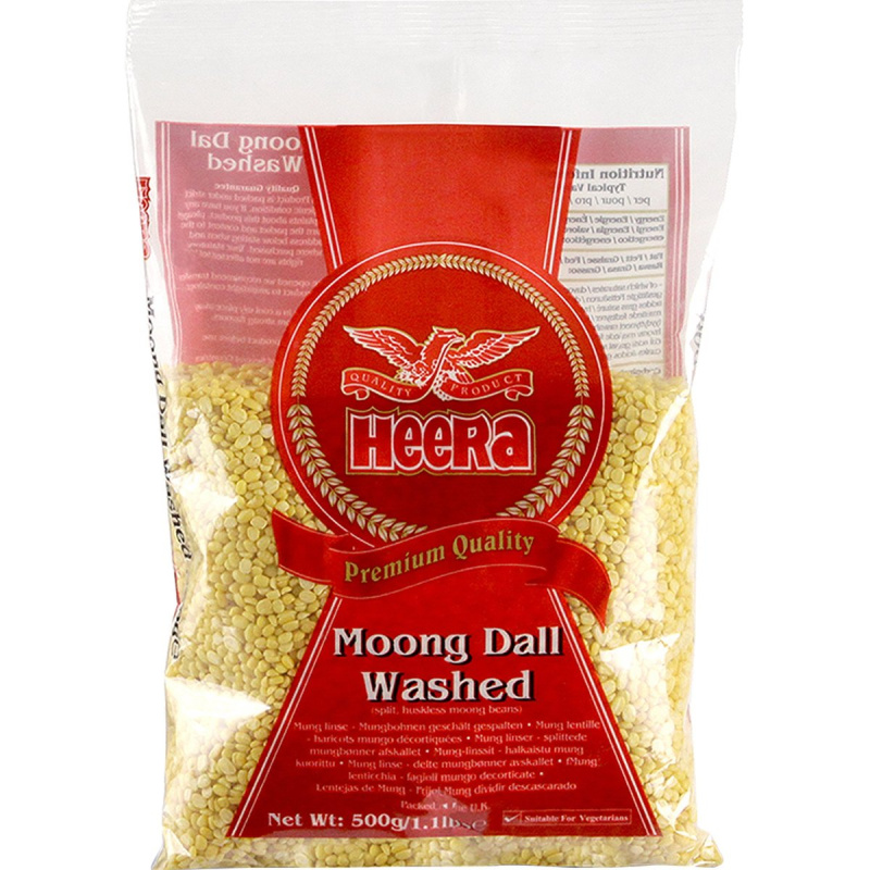 Heera Mungo čočka loupaná půlená (Moong dall)