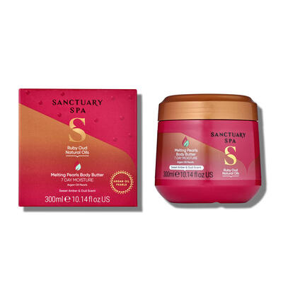 Sanctuary Spa Ruby Oud vyživující tělové máslo 300 ml