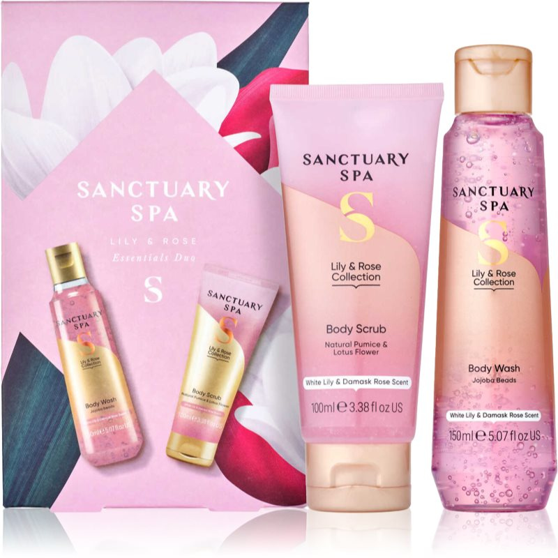 Sanctuary Spa Lily & Rose Essentials dárková sada duo
