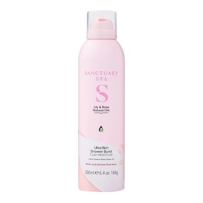 Sanctuary Spa Lily & Rose sprchová pěna s vyživujícím účinkem 200 ml