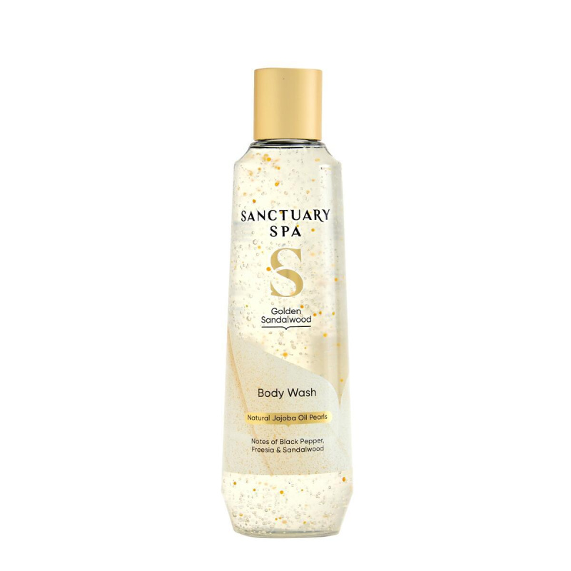Sanctuary Spa Golden Sandalwood osvěžující sprchový gel 250 ml