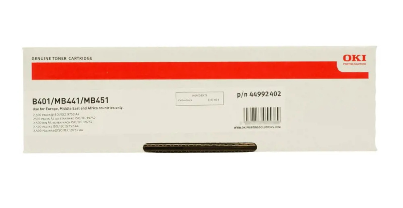 Toner OKI 44992402 - černá