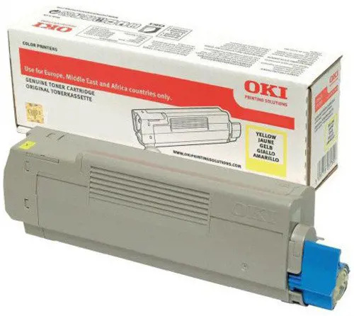 Toner OKI 46508709, žlutá