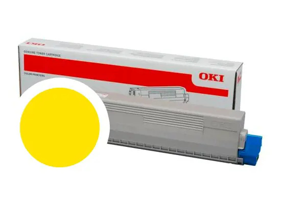 Toner OKI 47095701  - žlutý