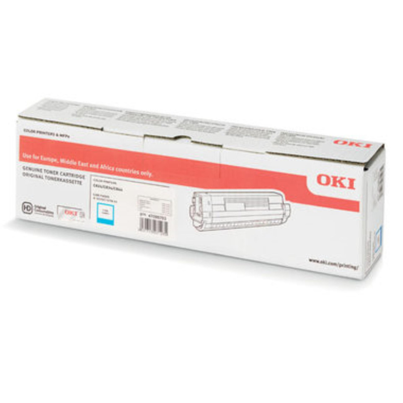 Toner OKI 47095703  - azurový