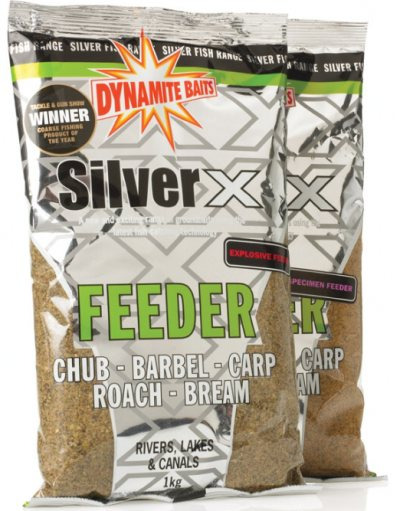 Dynamite baits silver x feeder 1 kg-explosive mix