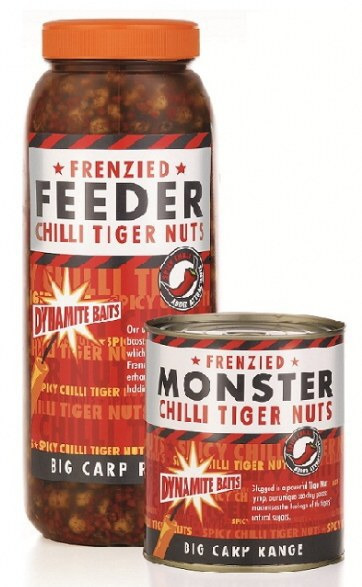Dynamite baits nakládaný tygří ořech frenzied tiger nuts 2,5 l-chilli