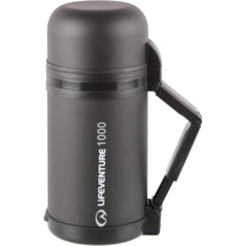Lifeventure TiV Widemouth Vacuum Láhev 1000, unisex, černá