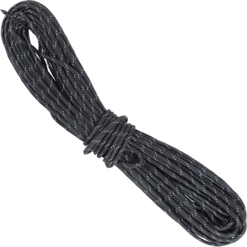 LifeSystems Paracord 550lb, 7-jádrový, Reflexní, Padáková šňůra reflexní