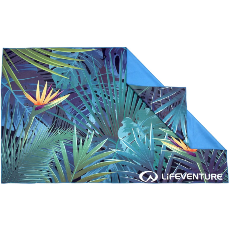 Lifeventure Trek Towel z recyklovaného SoftFibre, Tropical