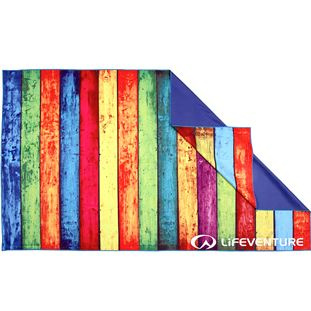 LifeVenture SoftFibre Trek Towel multifunkční ručník striped planks