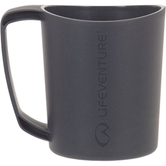 Lifeventure Ellipse Big Mug, hrnek, šedý