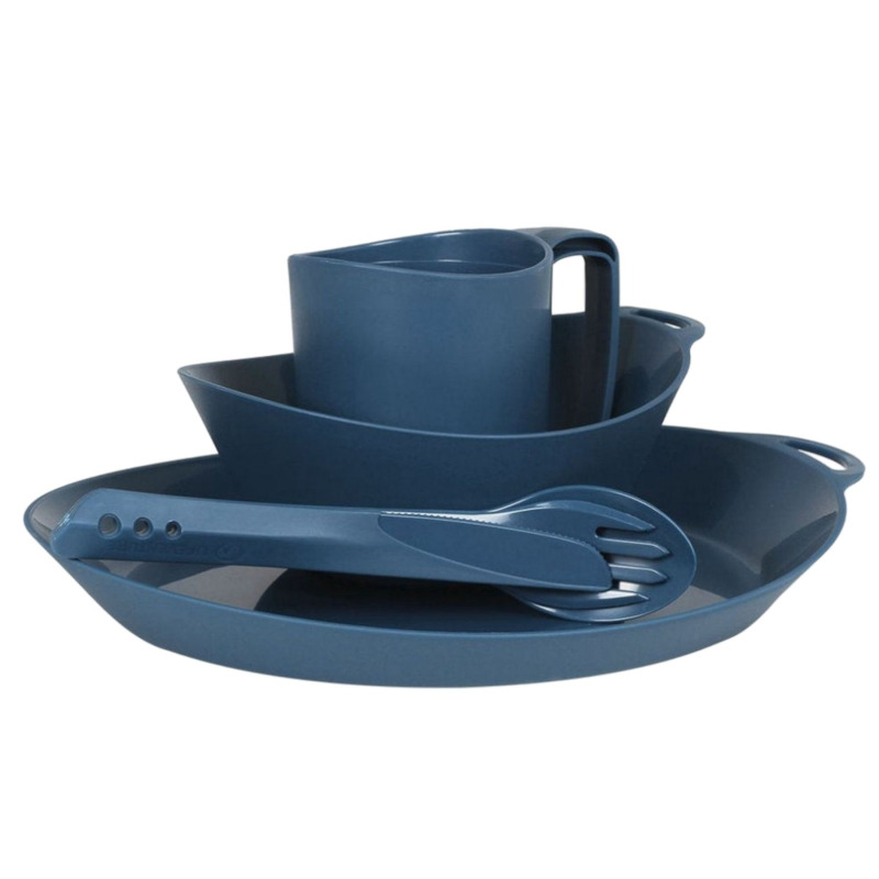 Lifeventure Ellipse 4-dílná sada, unisex, námořnická modrá