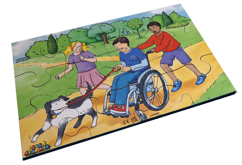 Just Jigsaws 490 Inkluze - dřevěný puzzle set 72 dílů