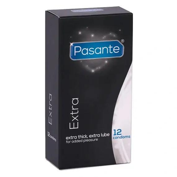 Pasante zesílené kondomy Extra 12 ks