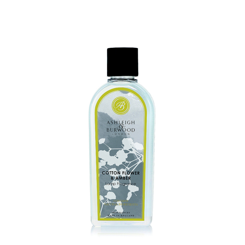 Ashleigh & Burwood London In Bloom Cotton Flower & Amber náplň do katalytické lampy 500 ml