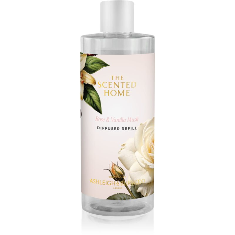 Ashleigh & Burwood London Rose & Vanilla Musk náplň do aroma difuzérů 300 ml