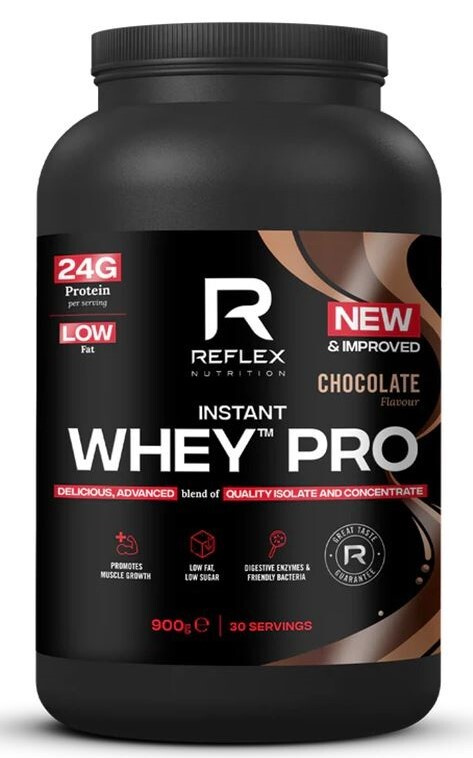 Reflex Instant Whey PRO 900 g NEW - čokoláda