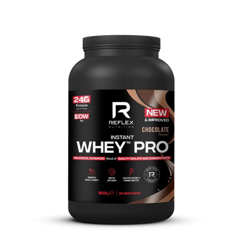 Reflex Instant Whey PRO 900 g NEW - čokoláda