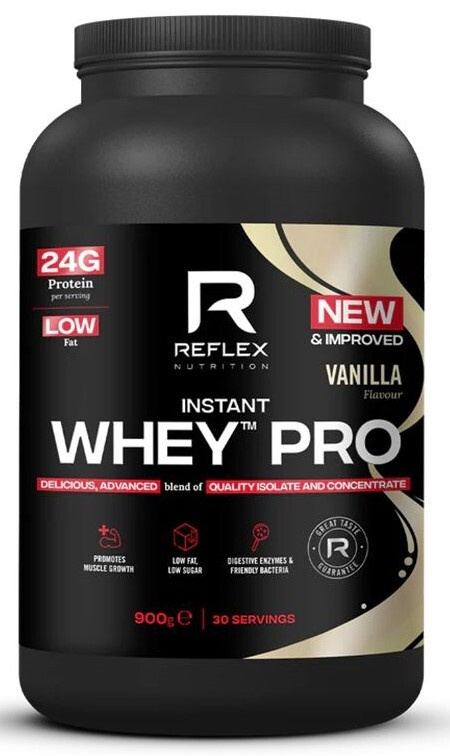 Reflex Instant Whey PRO 900 g NEW - vanilka