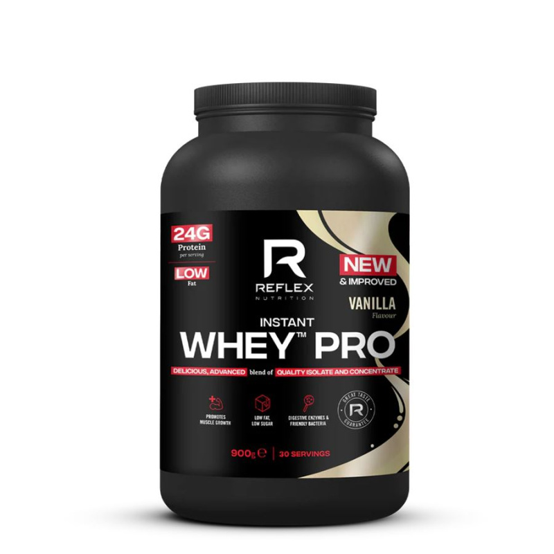 Reflex Instant Whey PRO 900 g NEW - vanilka