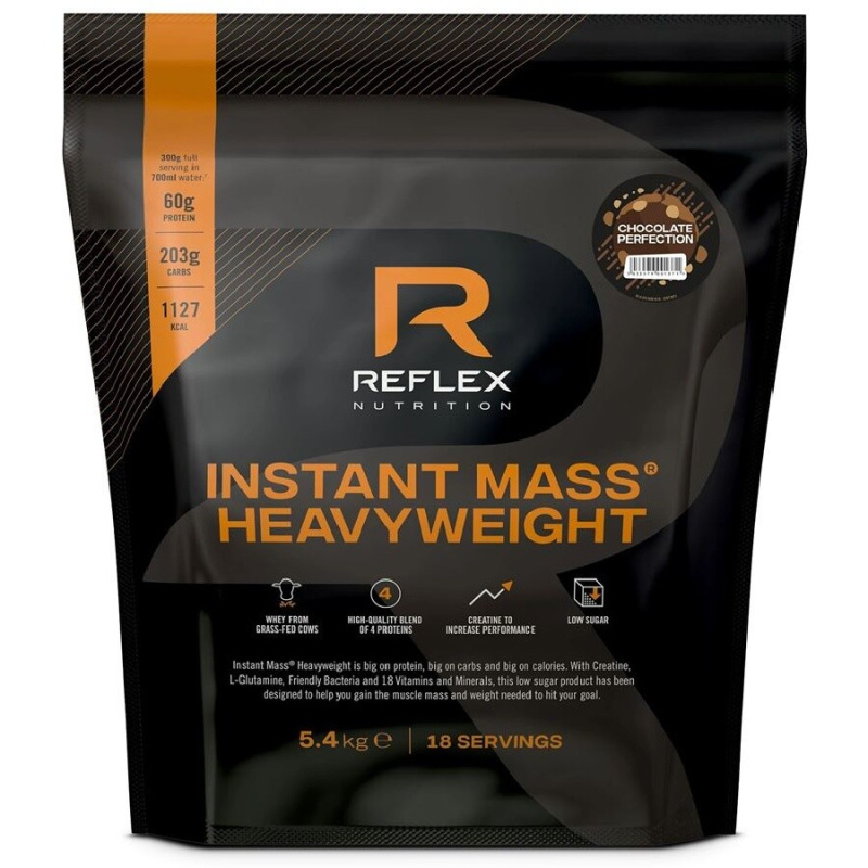 Reflex Nutrition Instant Mass Heavy Weight Gainer 5400 g Příchuť: Čokoláda